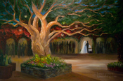 Scottsdale wedding of Stacey and Todd custom commissioned oil painting