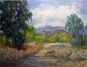 Oak Grove Hahamongna Trail Arroyo Seco Pasadena Painting