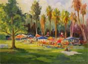 Lacy Park Fourth of July Picnic - San Marino painting