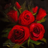 Red Roses Miniature